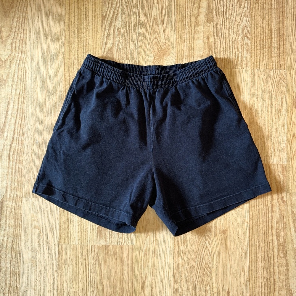 Los Angeles Apparel - Heavy Jersey Gym Shorts - Size Small